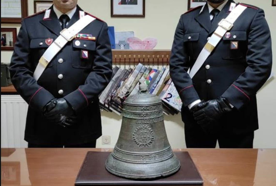 Campana seicentesca torna nel Santuario a Rocca d'Evandro