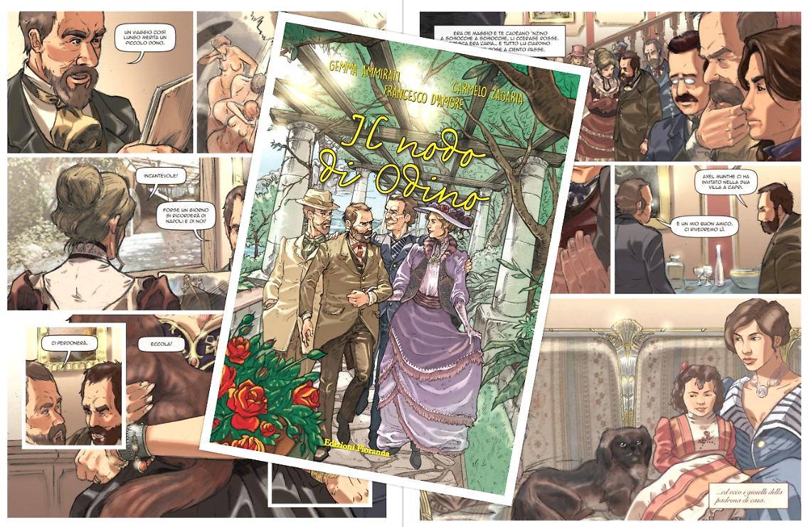 “Il nodo di Odino” nella Napoli a fumetti della Belle Époque