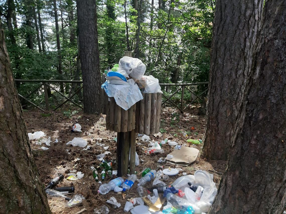 Monte Faito, boom di turisti ma senza controlli. Ferragosto ad alto rischio per i boschi