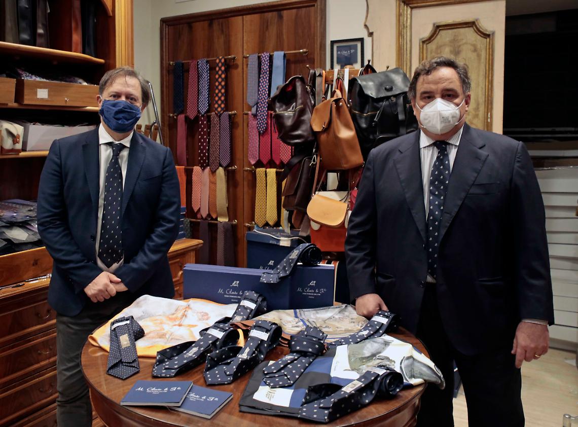 I capolavori del Mann sulle creazioni della Maison Cilento