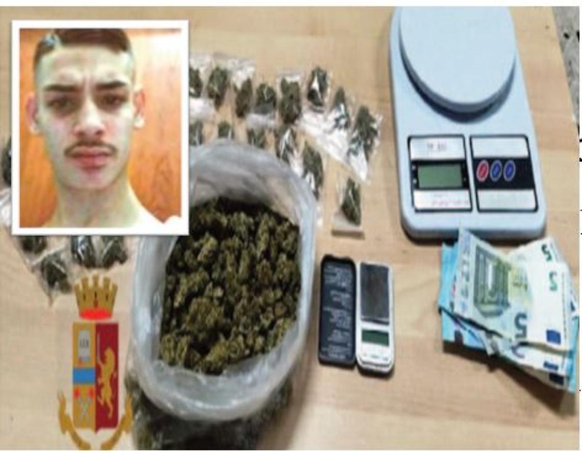Droga-shop in casa: arrestato 21enne, denunciata la fidanzata
