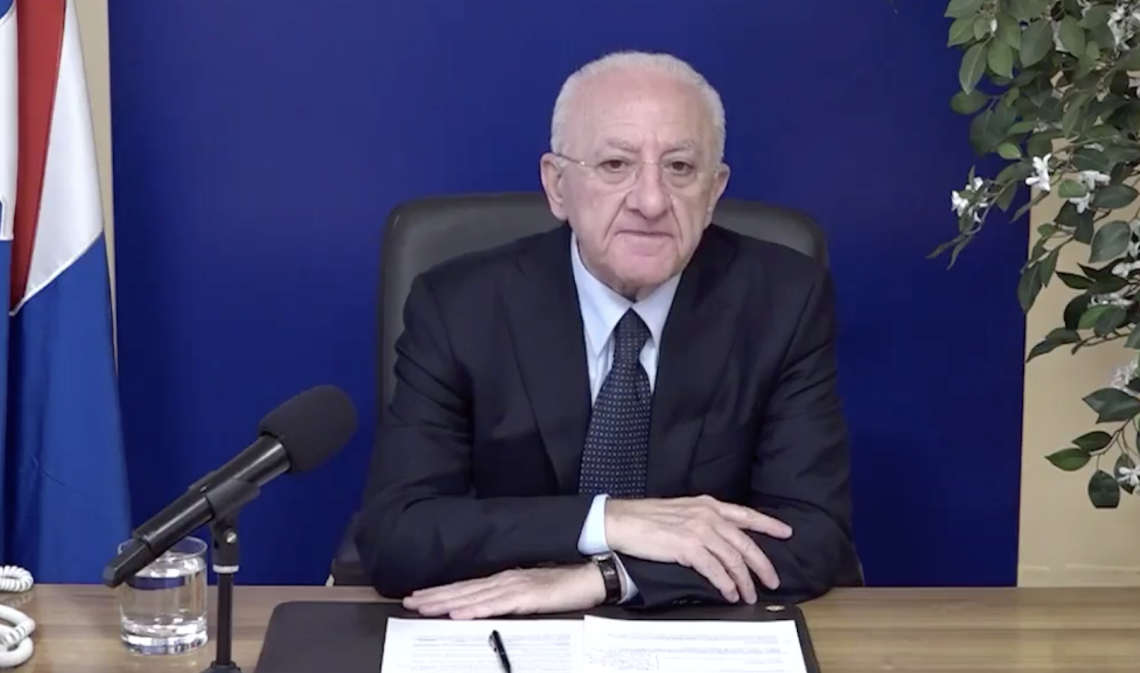 Autonomia, De Luca: seguita linea della Campania, proponiamo piano “Burocrazia zero"