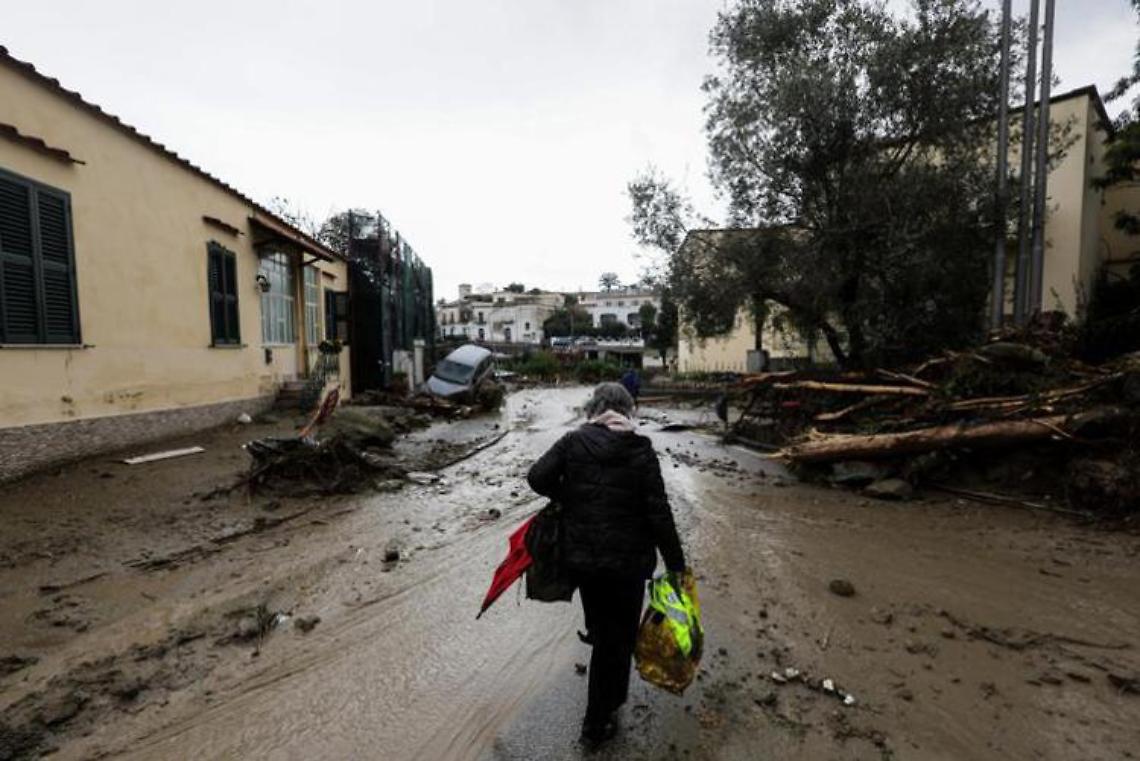 Ischia, l'allarme della Protezione civile: «Possibili nuove frane»