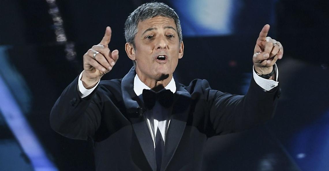 Sanremo, Laura Pausini ospite e Fiorello la imita al telefono