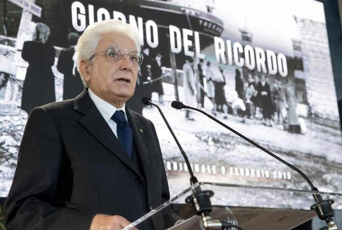 Giorno del Ricordo, Mattarella: «Orrore delle Foibe colpisce le coscienze»
