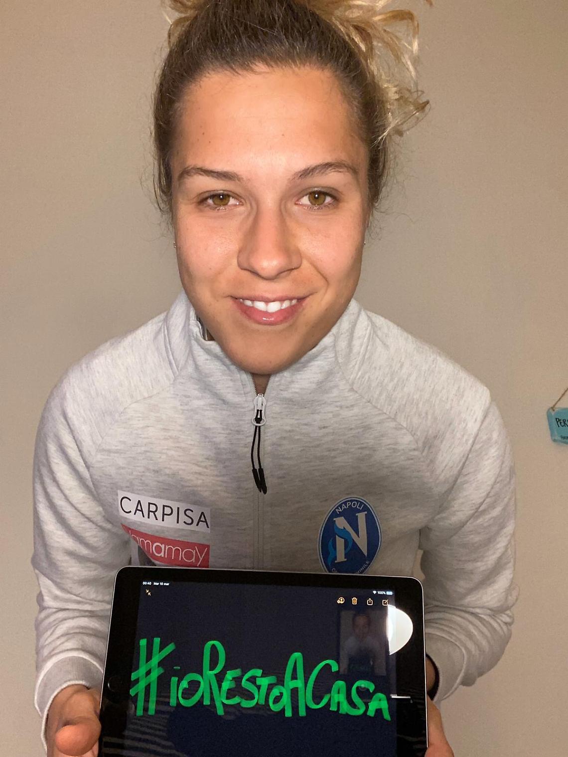 Il Napoli Femminile sospende gli allenamenti: "Restiamo a casa"
