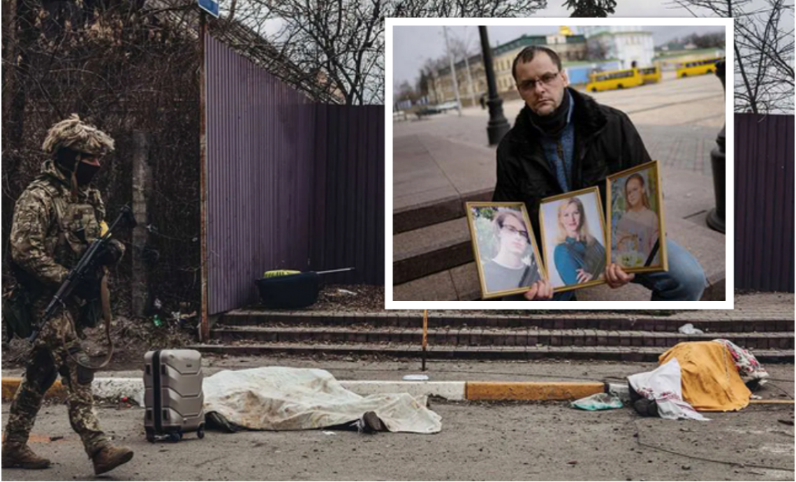 Moglie e figli massacrati dalle bombe russe, lo strazio del marito: «Perdonatemi, non vi ho nascosti»