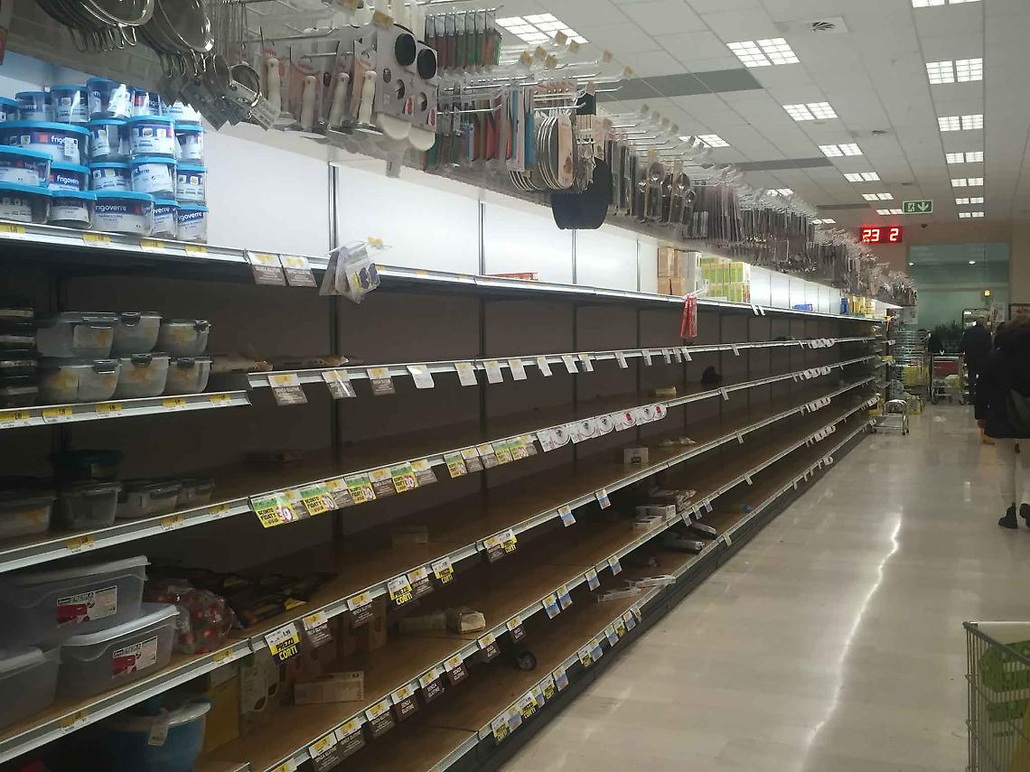 Supermercati, le conseguenze della Guerra in Italia: la lista dei prodotti che potremmo non trovare più