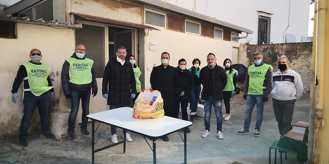 Il Covid-19 non ferma il buon cuore di Soccavo