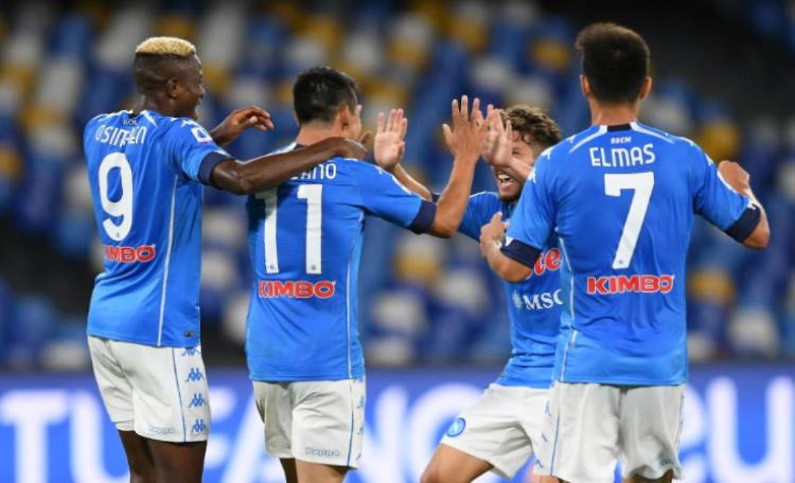 Napoli, con la Samp torna Ospina: Osimhen e Politano nel tridente