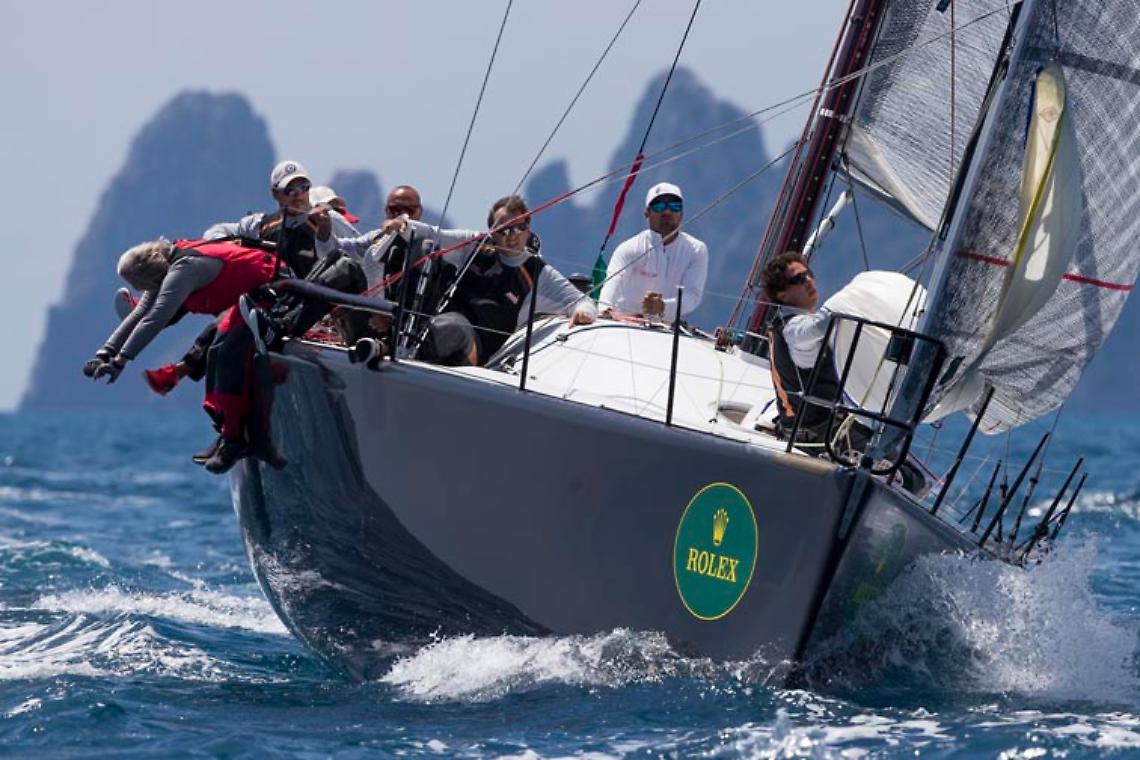 Vela, Capri Sailing Week: in testa Struntje Light