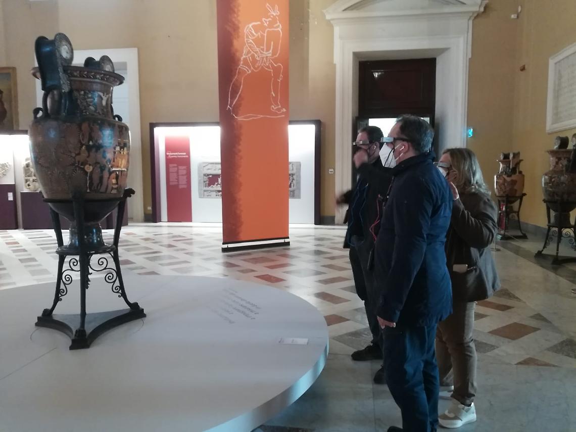 Occhiali in 3d per scoprire i gladiatori in mostra al Mann
