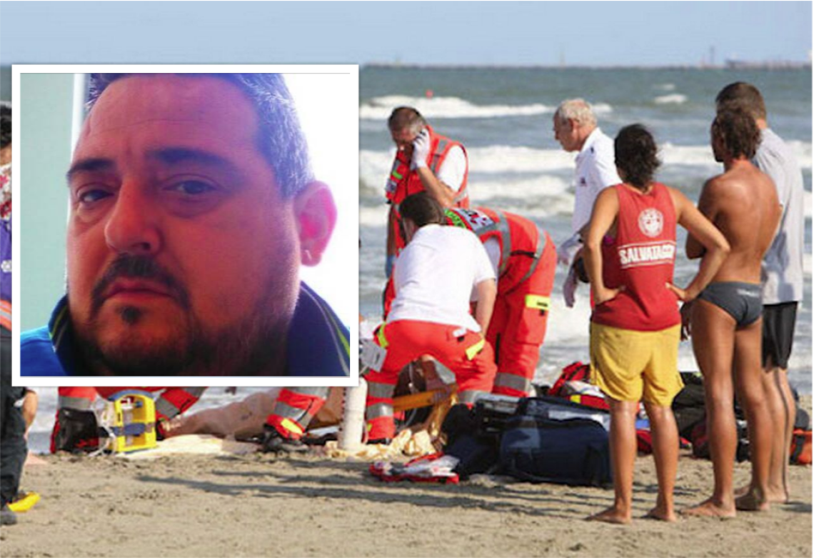 Dramma in spiaggia, malore mentre gioca con i nipotini: Massimiliano muore a 45 anni