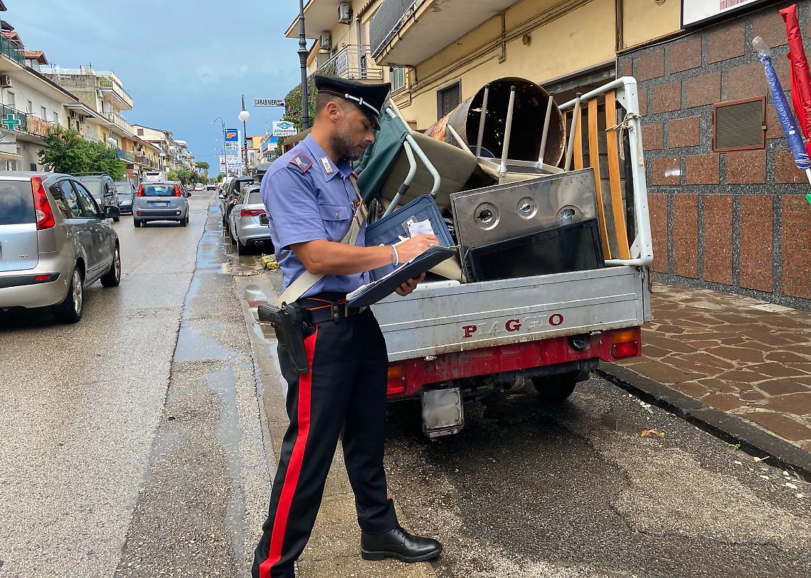 Trasporto illecito di rifiuti, tre denunciati
