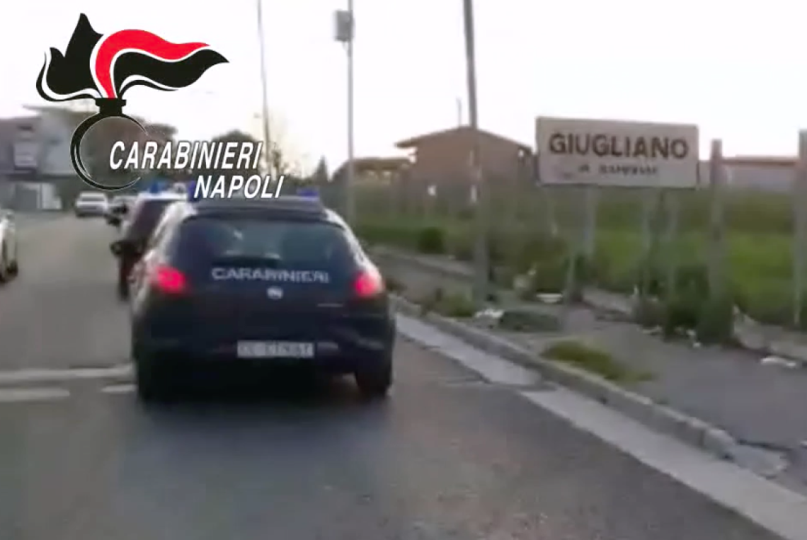 Nuove leve del clan De Rosa, 16 arresti nel Giuglianese