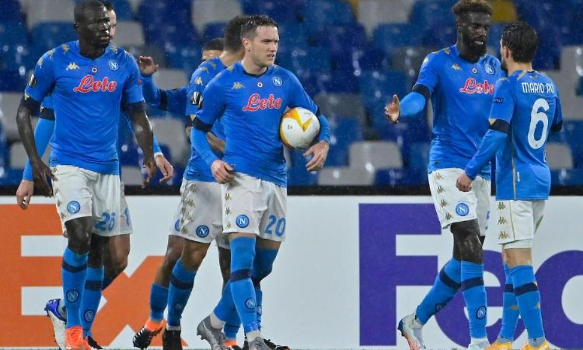 Napoli-Real Sociedad 1-1, gli azzurri chiudono il girone al primo posto e si qualificano ai sedicesimi di Europa League 