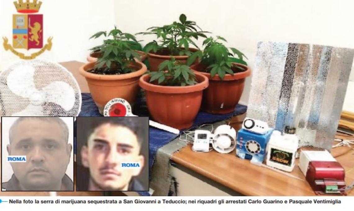 Droga in tasca e fuga all’alt, il ras Guarino ritorna in cella