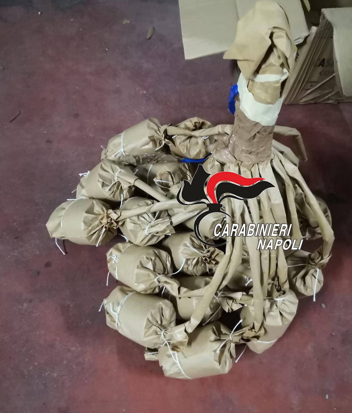 Nascondevano ordigno esplosivo di 5 chili: denunciati due incensurati