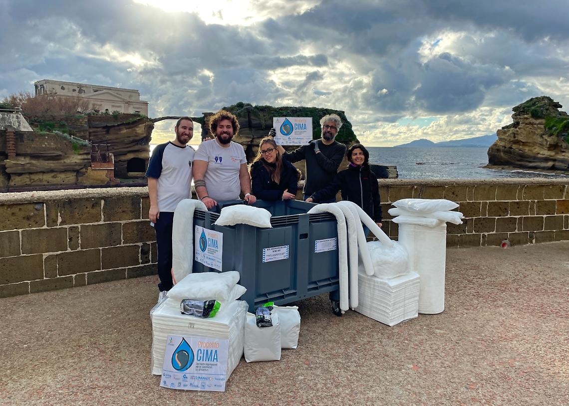 Parco di Gaiola, kit di prima emergenza contro idrocarburi