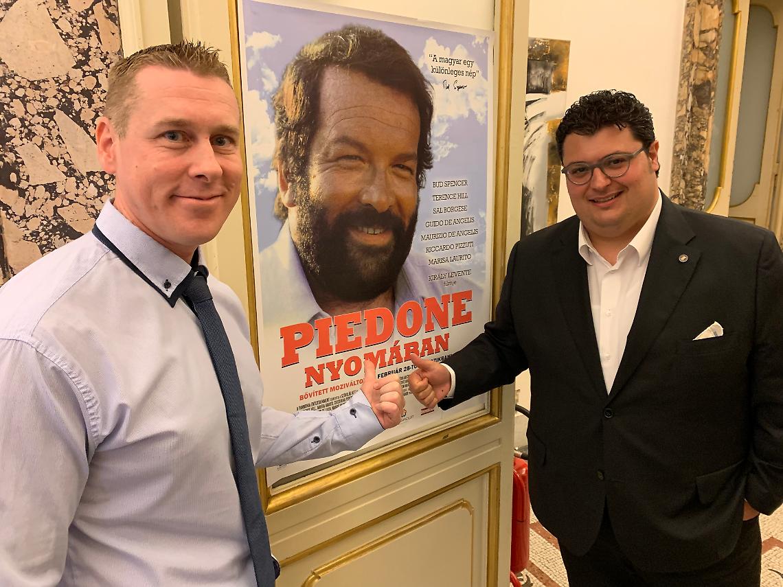 “Sulle tracce di Piedone”, l'Ungheria celebra l'arte di Bud Spencer