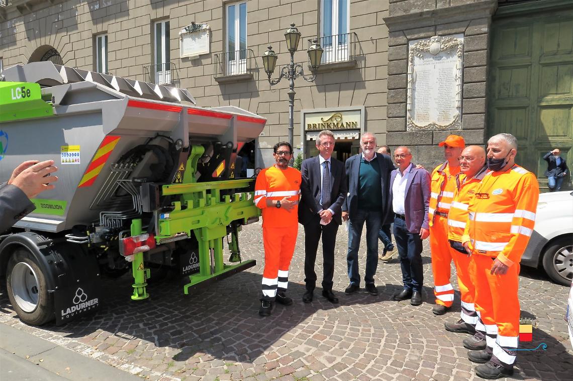 Mezzi elettrici per la raccolta rifiuti, si parte dal centro storico