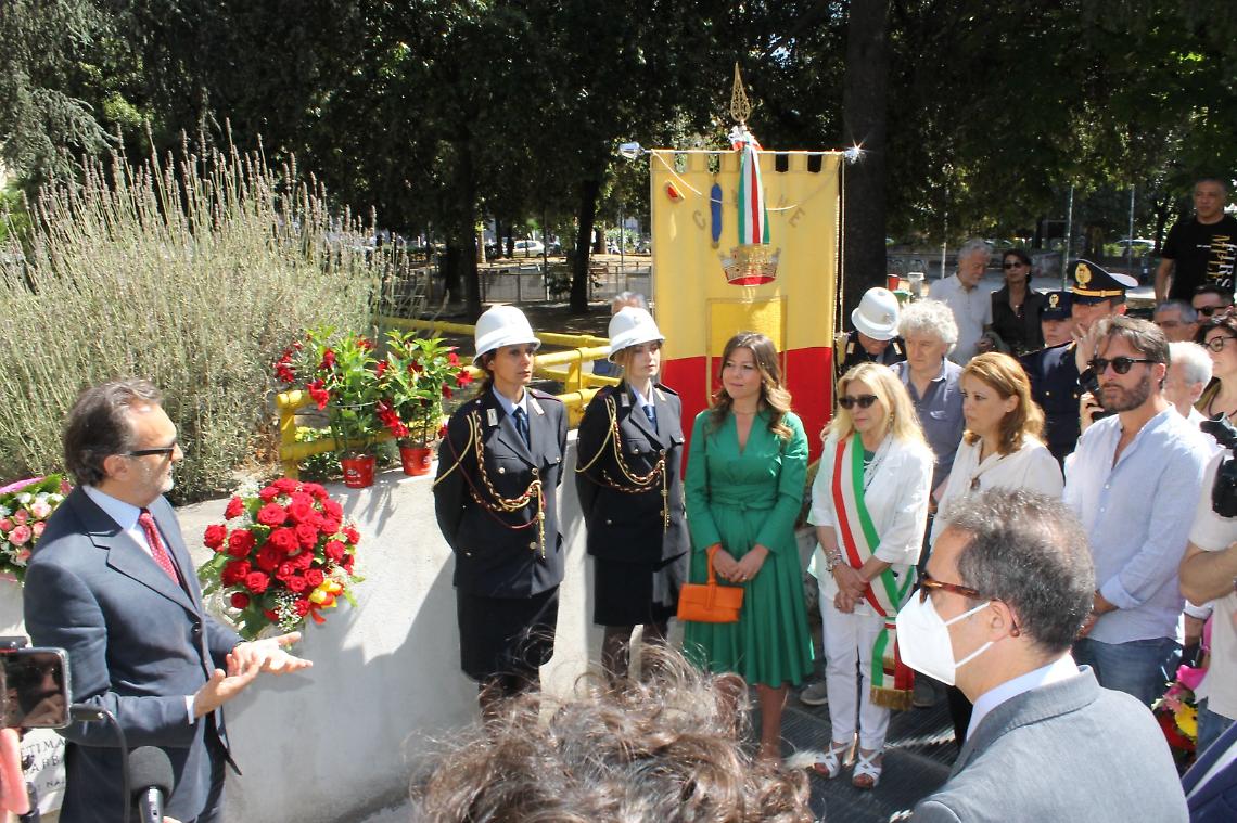 Commemorazione per Silvia Ruotolo, vittima innocente di criminalità