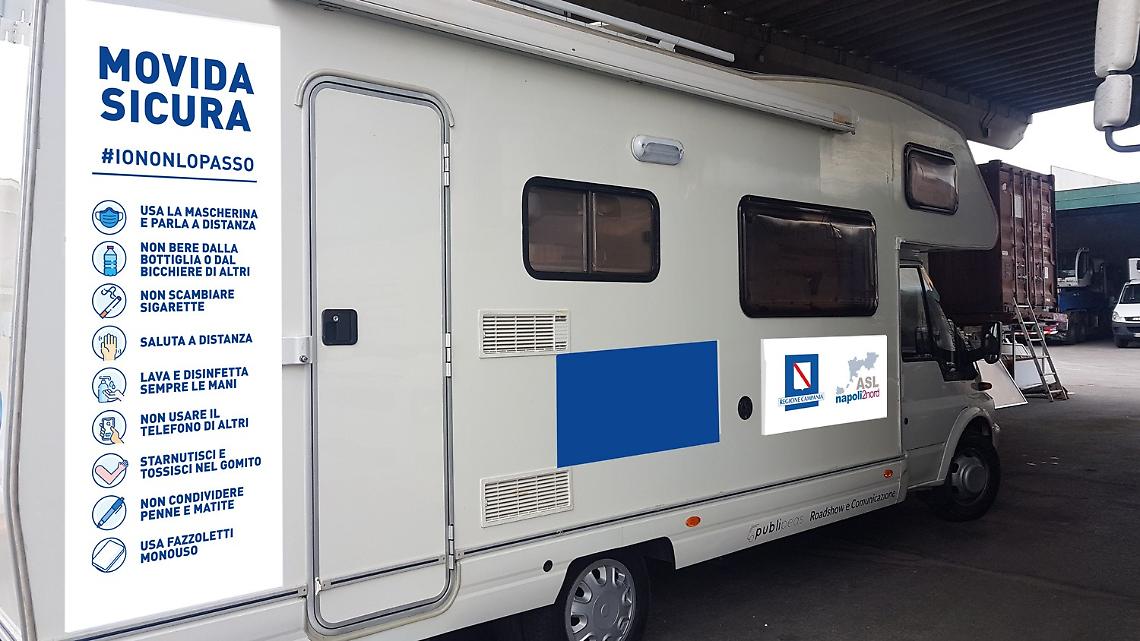 Coronavirus, a Frattamaggiore test in piazza per i ragazzi