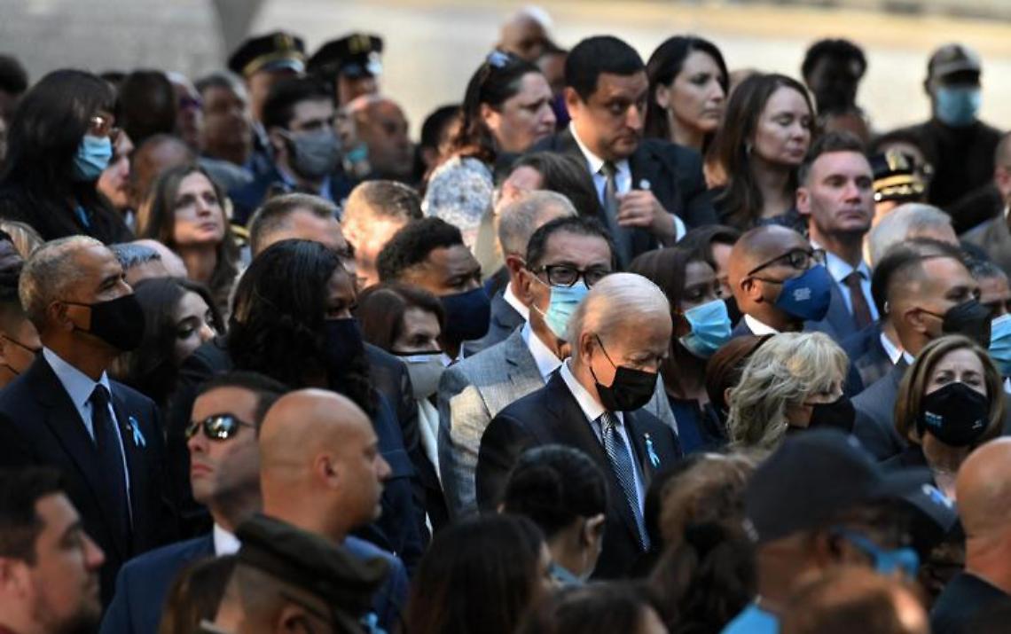 11 settembre, Biden e Obama alla cerimonia a Ground Zero
