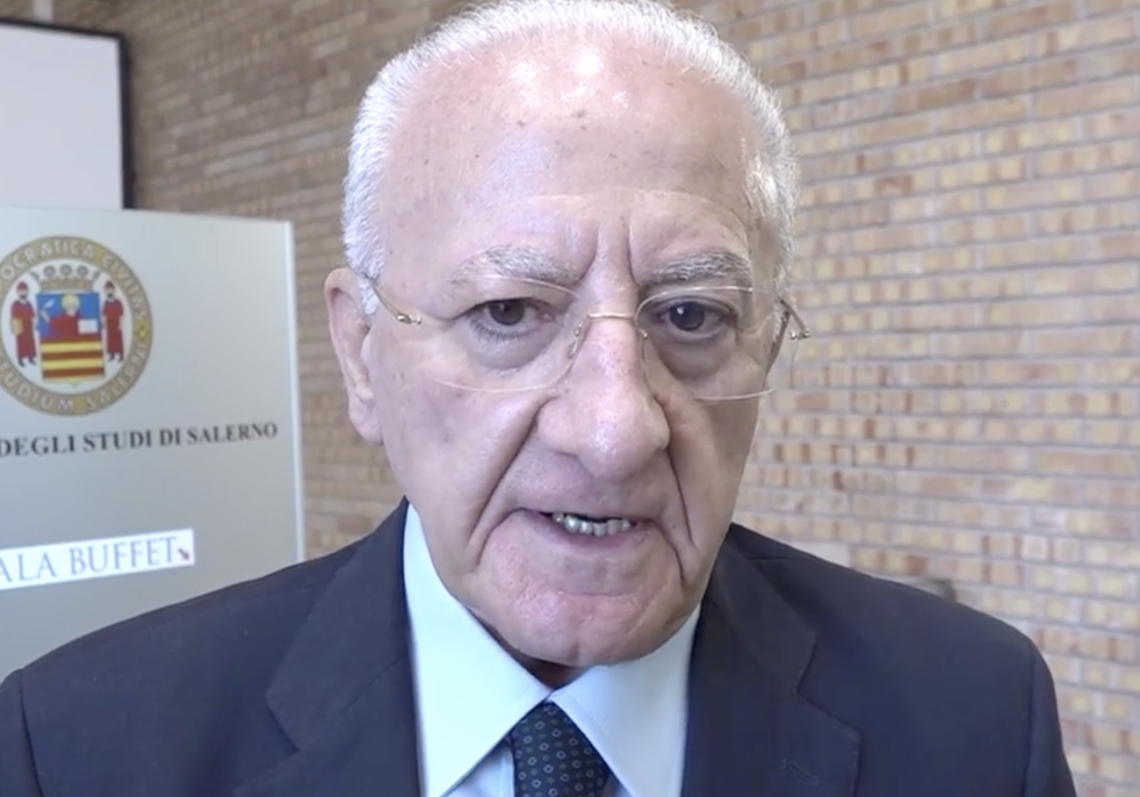 De Luca: respinto assalto hacker a Regione Campania
