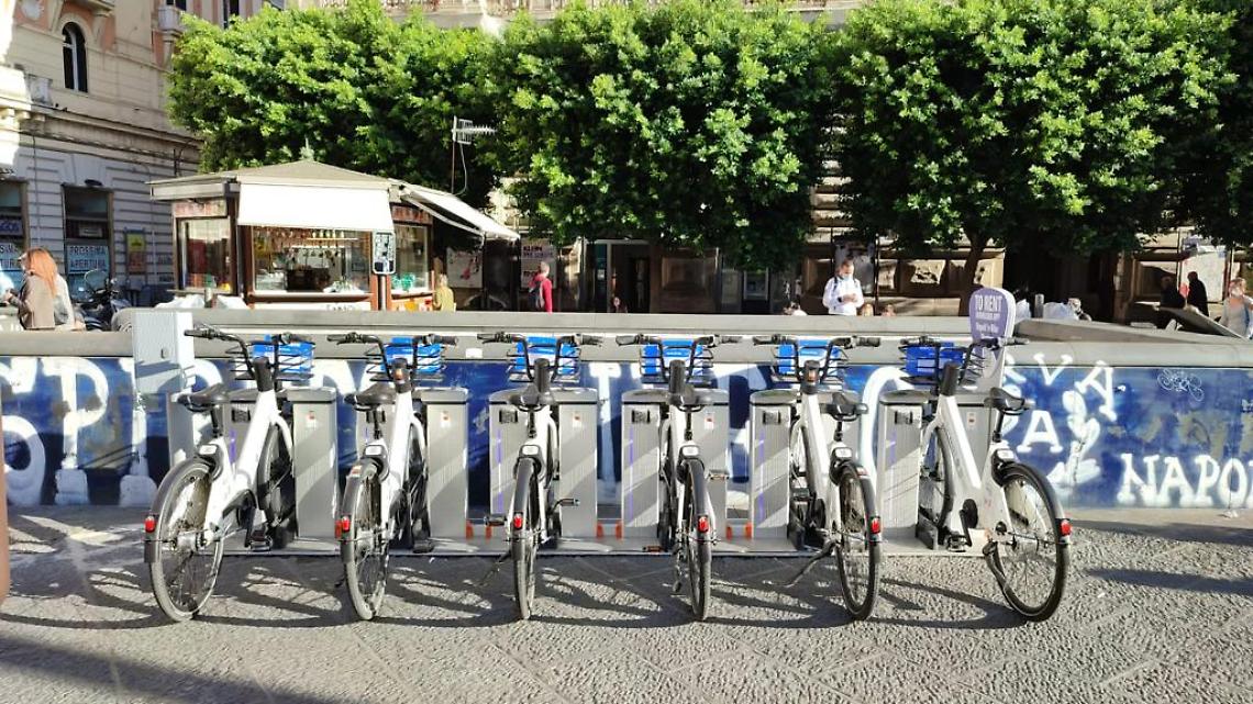 “Napoli'n bike", apre un'altra stazione di bike sharing