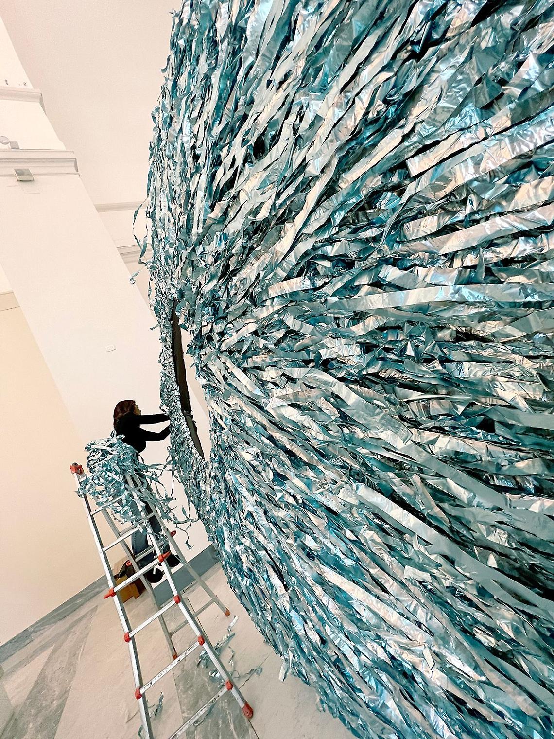 Colloculi> We Are Art/ l'installazione di Annalaura di Luggo al Mann
