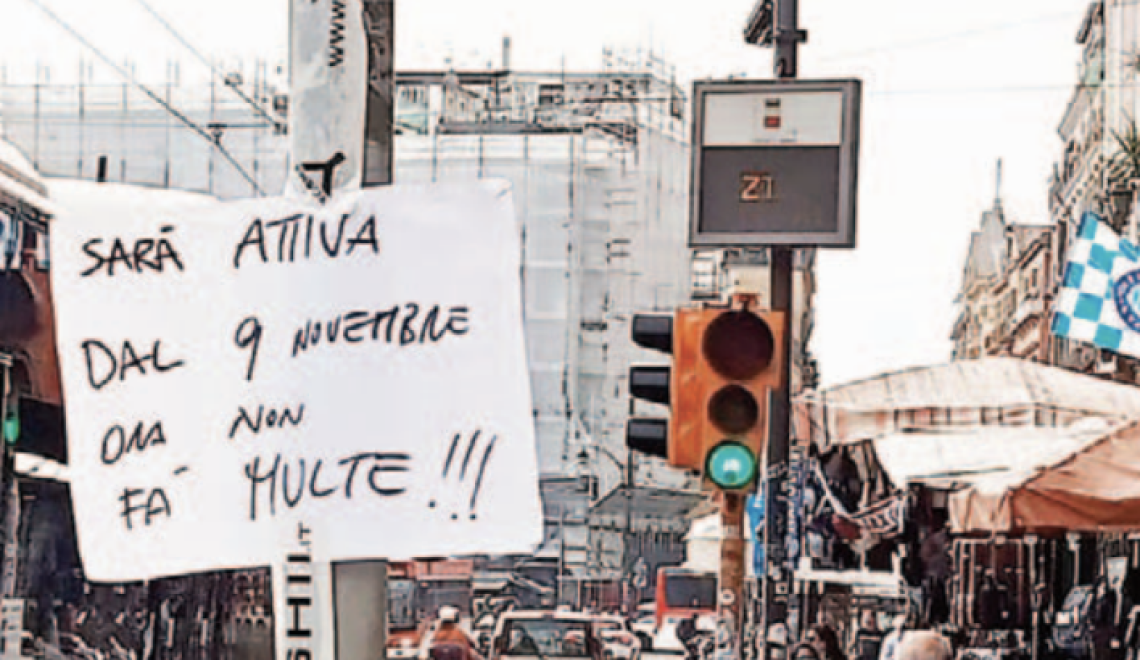 Napoli, un foglio di carta per dire che la Ztl è saltata