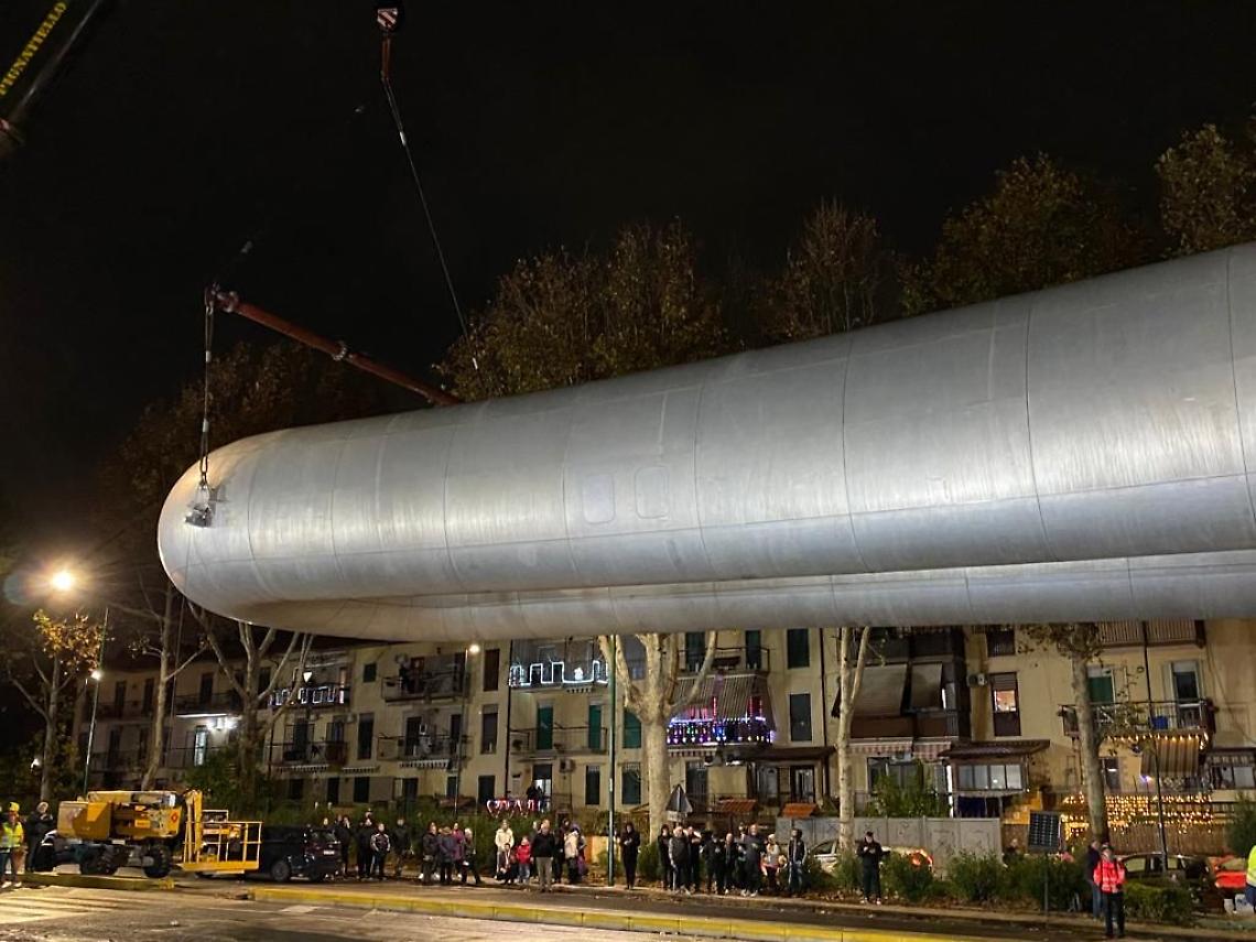 Metro Linea 7, scultura di Kapoor a Monte Sant'Angelo