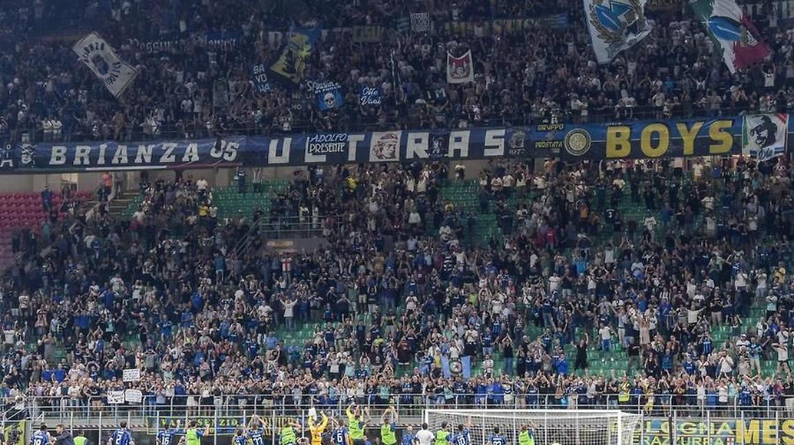 Inter-Napoli, la Curva Nord ricorda il tifoso morto Belardinelli