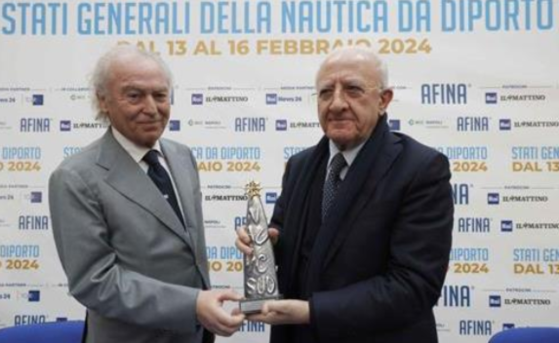 De Luca al Nauticsud: fondi per investimenti e nautica da diporto