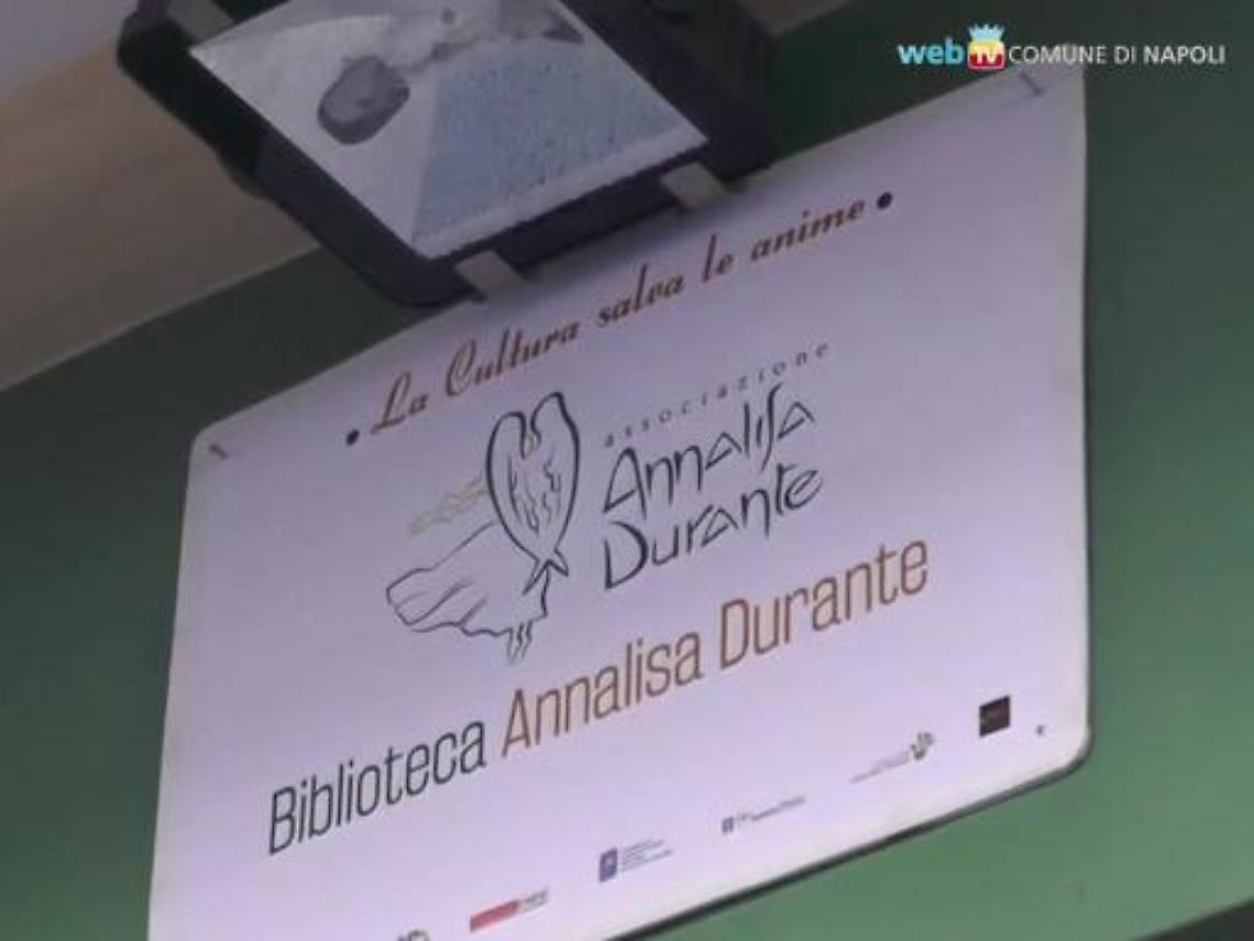 “Annalisa Durante”, biblioteca di inclusione giovanile