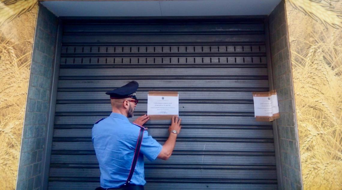 Chiuso panificio a Meta di Sorrento: 6 lavoratori su 7 erano al nero