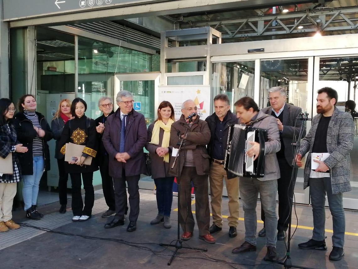 “Nat'Arte", mostra sulla legalità alla stazione di Montesanto