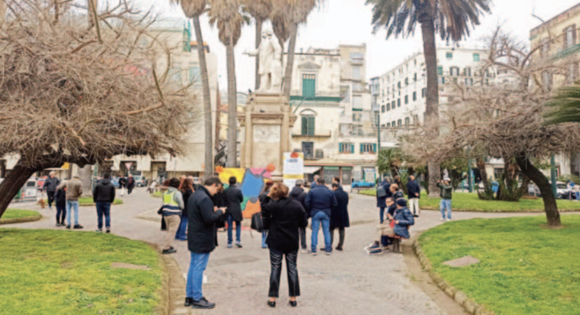 Piazza Vittoria tirata a lucido