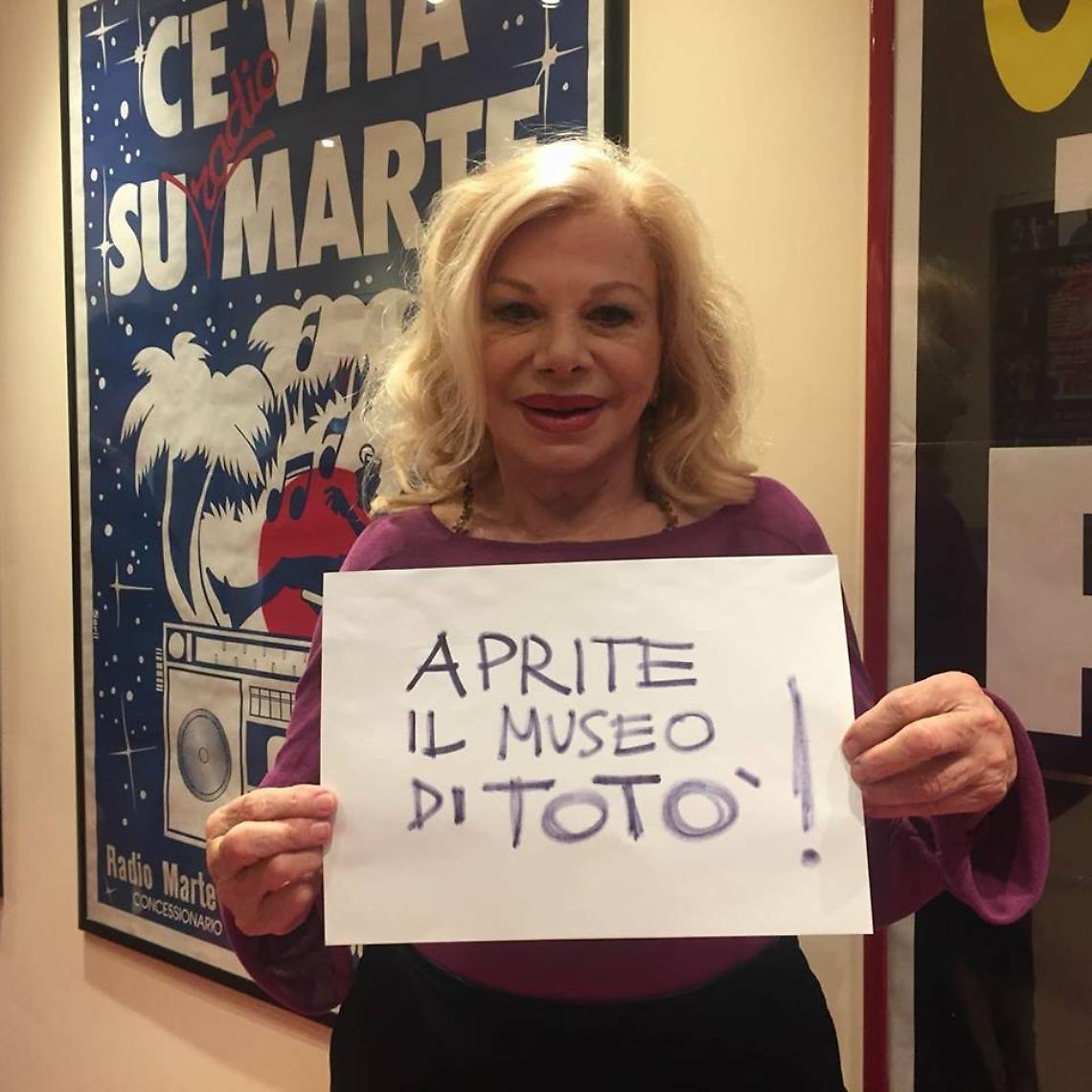Museo di Totò, appello di Sandra Milo