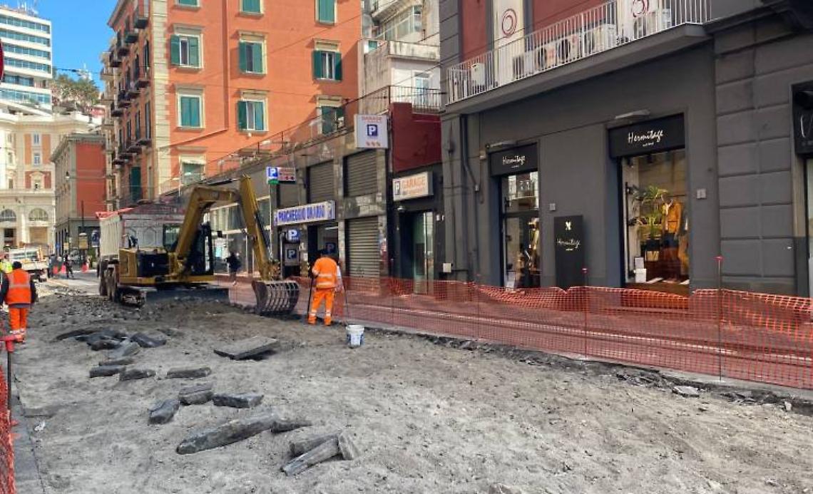 Viabilità, riapre al traffico via Arcoleo: nuova fase dei lavori