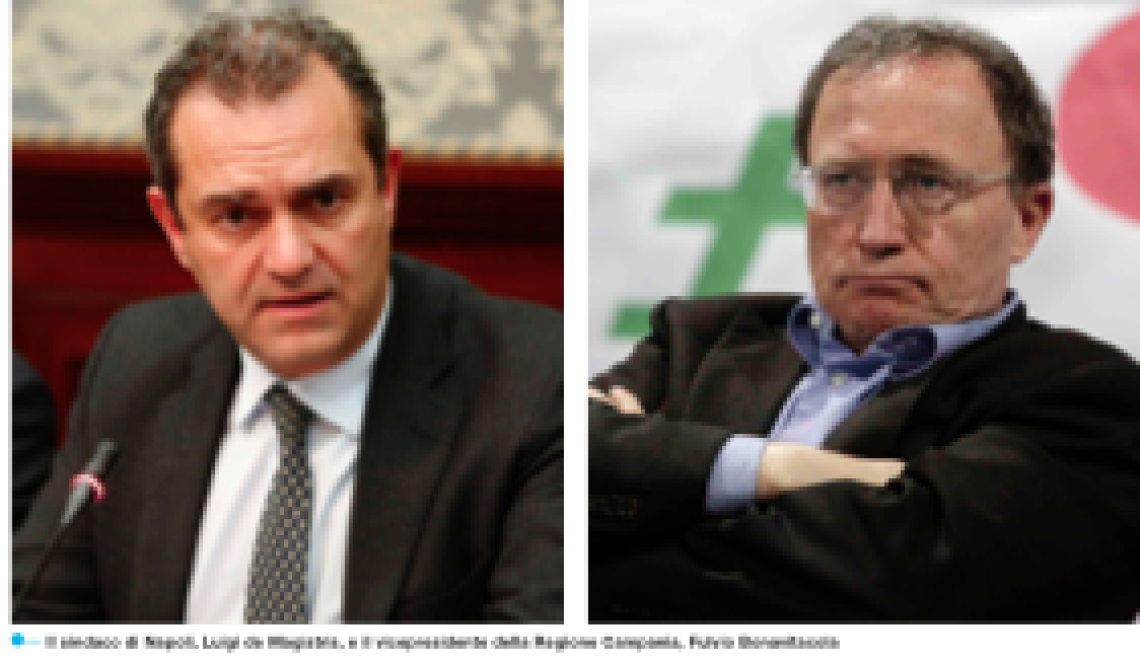 De Magistris: «Responsabilità della Regione»