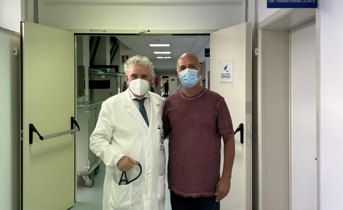 Luciano Sorbillo colto da infarto, «salvo grazie a telemedicina»