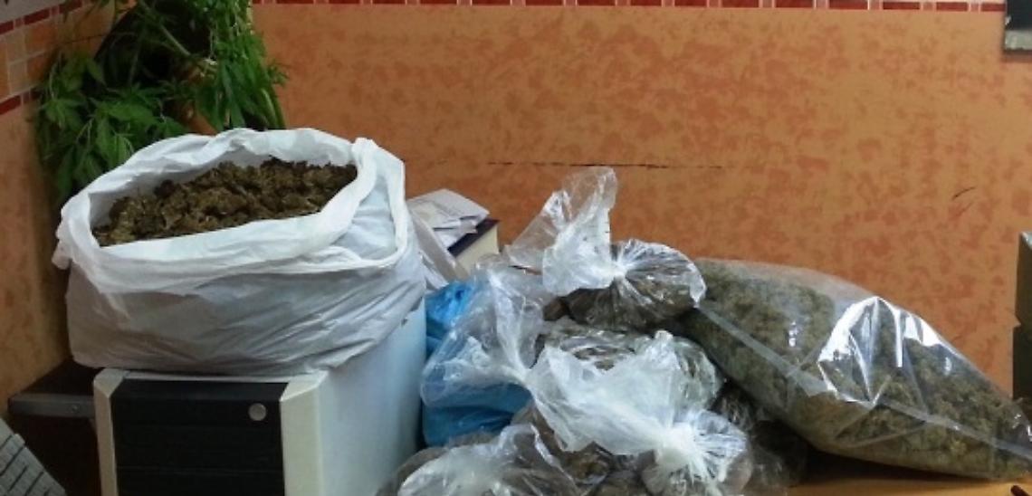 Carico di marijuana dentro una botola in un casolare a Giugliano: arrestato 35enne