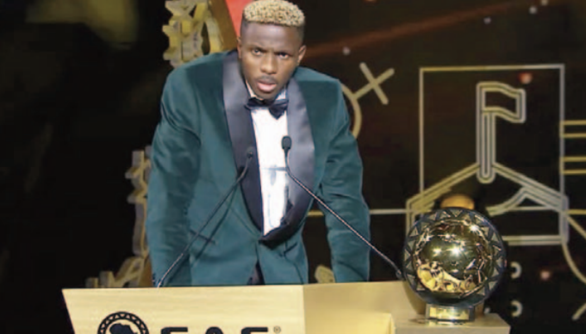Pallone d'oro africano a Osimhen