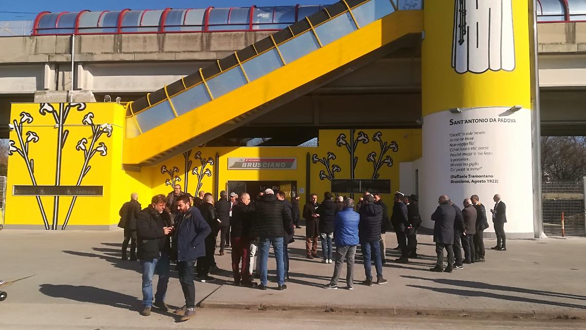 Brusciano, terminato il restyling della stazione Eav 
