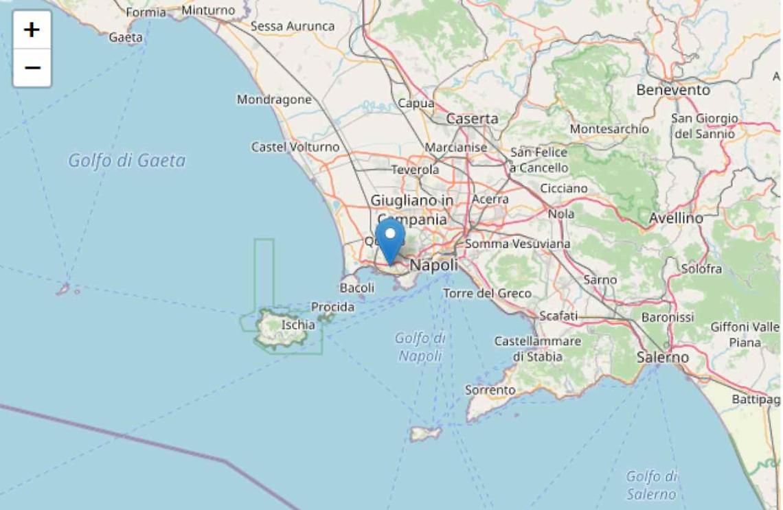 Terremoto Campi Flegrei, due scosse in quattro minuti