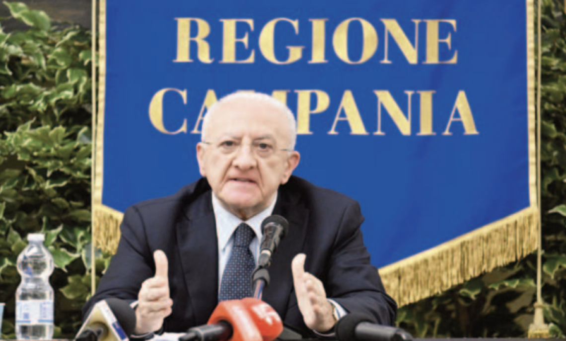 De Luca attacca: «Denuncio Fitto»