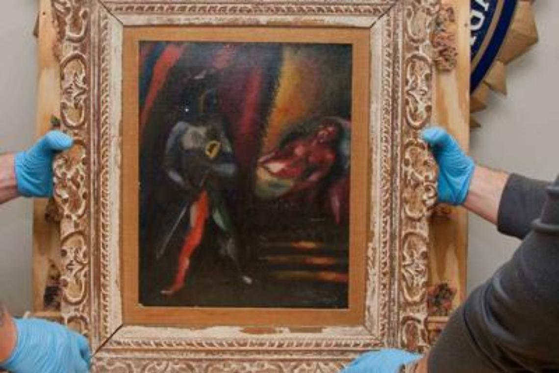 Ritrovato Chagall rubato 30 anni fa