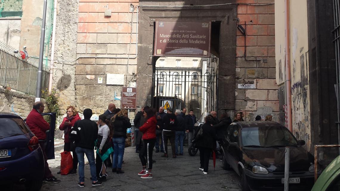 Crollo Incurabili, ripristinato lo sgombero